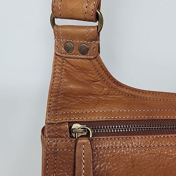 Fossil Purse Handbag Shoulder Vintage Y2K Brown Leather - Picture 4 of 16